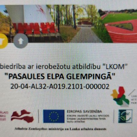 Hotel Glempings Klaukas Sigulda Exterior foto