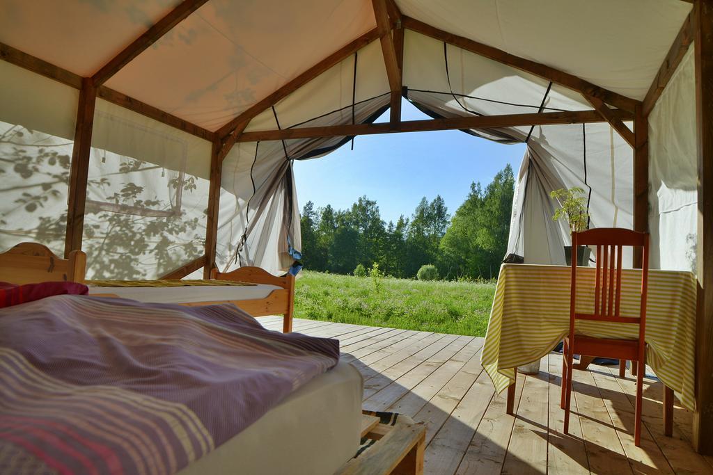 Hotel Glempings Klaukas Sigulda Habitación foto